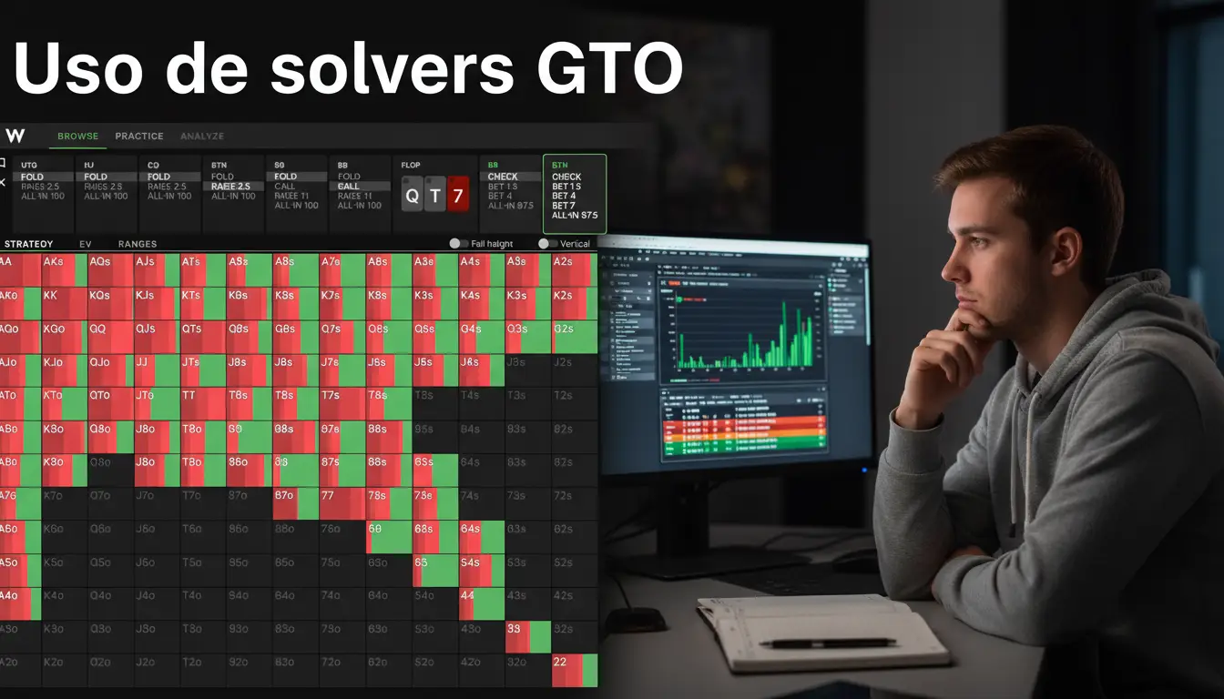 Uso de solvers GTO en 2025 - PushYourWinRates